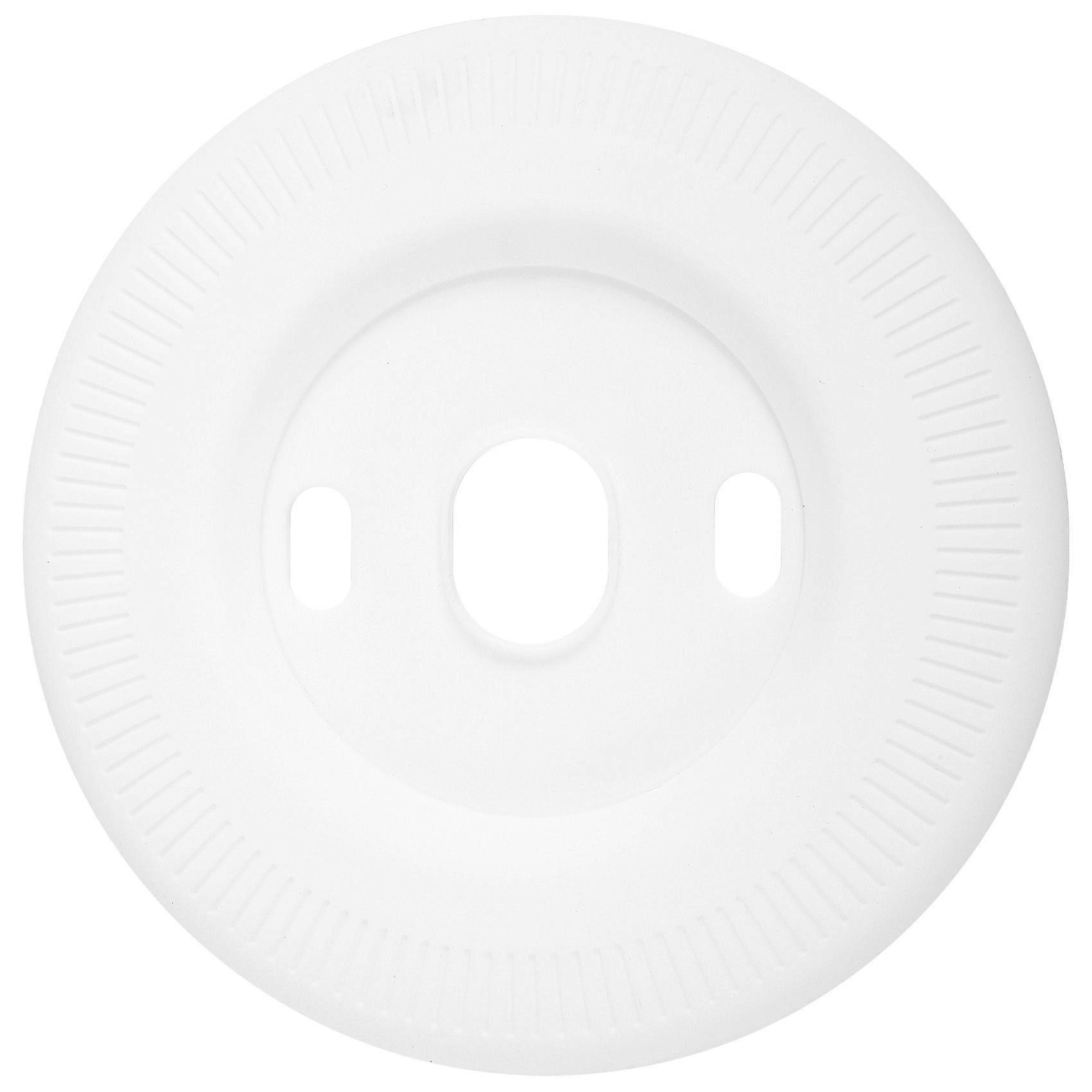 Für Nest-thermostat 2020: Nest-thermostathalterung, Silikon-abdeckplatte, Thermostat-rückplatte (weiß)