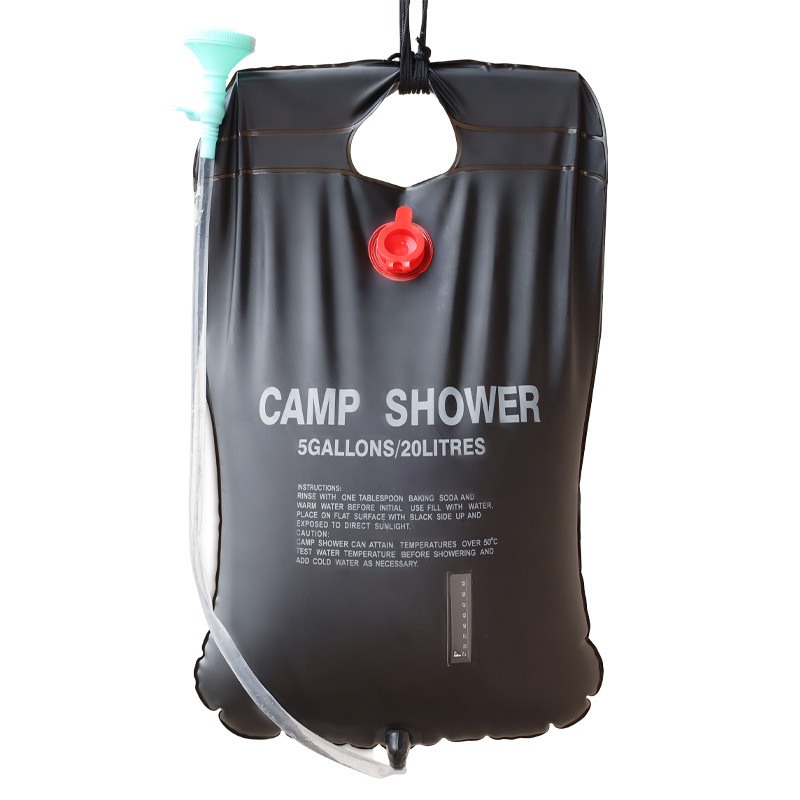 20-liter-solarduschsack, Für Camping, Temperaturen Bis Zu 45 °c, Wandern, Klettern