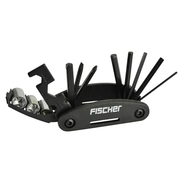 Fischer Fahrrad - Fischer Faltwerkzeug Profi 15 teilig Fahrradwerkzeug & Flickzeug