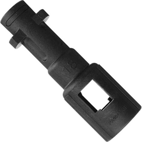1 Düsenadapter Für Kärcher Lavor Und Parkside Hochdruckreiniger, Kompatibel Mit Kärcher Modellen (grau)
