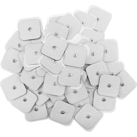 30 Stück Cm Elektroden, Selbstklebende Elektrodenpads, Elektrodenpflaster Für Tens-therapiegeräte, Physiotherapie