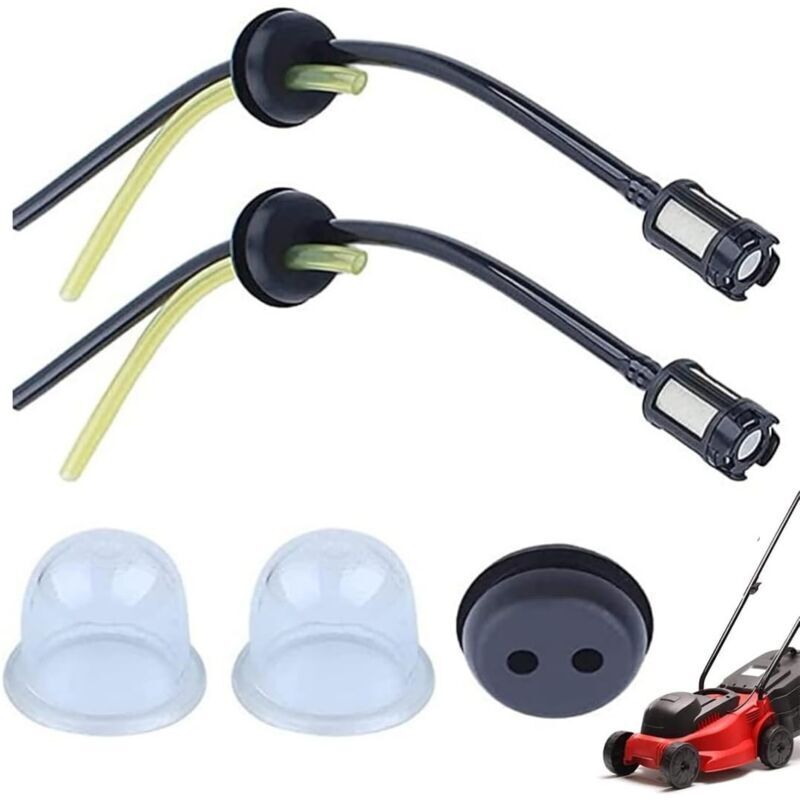 5-teiliges Kraftstoffschlauch-set Für Rasentrimmer, Kantenschneider, Erdbohrer, Heckenscheren, Hochentaster – Ersatzteile Für Benzinmotoren
