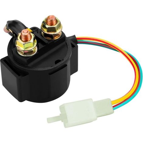 Anlasserrelais Für Atv 4-takt Gy6 Motor 50/100/125/150/200/250 Cm³ Dirt Bike Scooter Go Kart Dne Buggy Quad 4 Wheeler Pit Bike Moped Rocketa Ssr Taotao Sunl Coolster