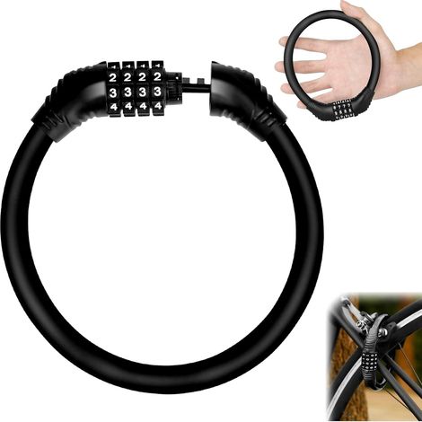 Fahrradschloss, Elektrorollerschloss, Motorradhelmschloss, Anhängerschloss, Kombinationsschloss Mit 4-stelligem Smartcode, Diebstahlsicherung
