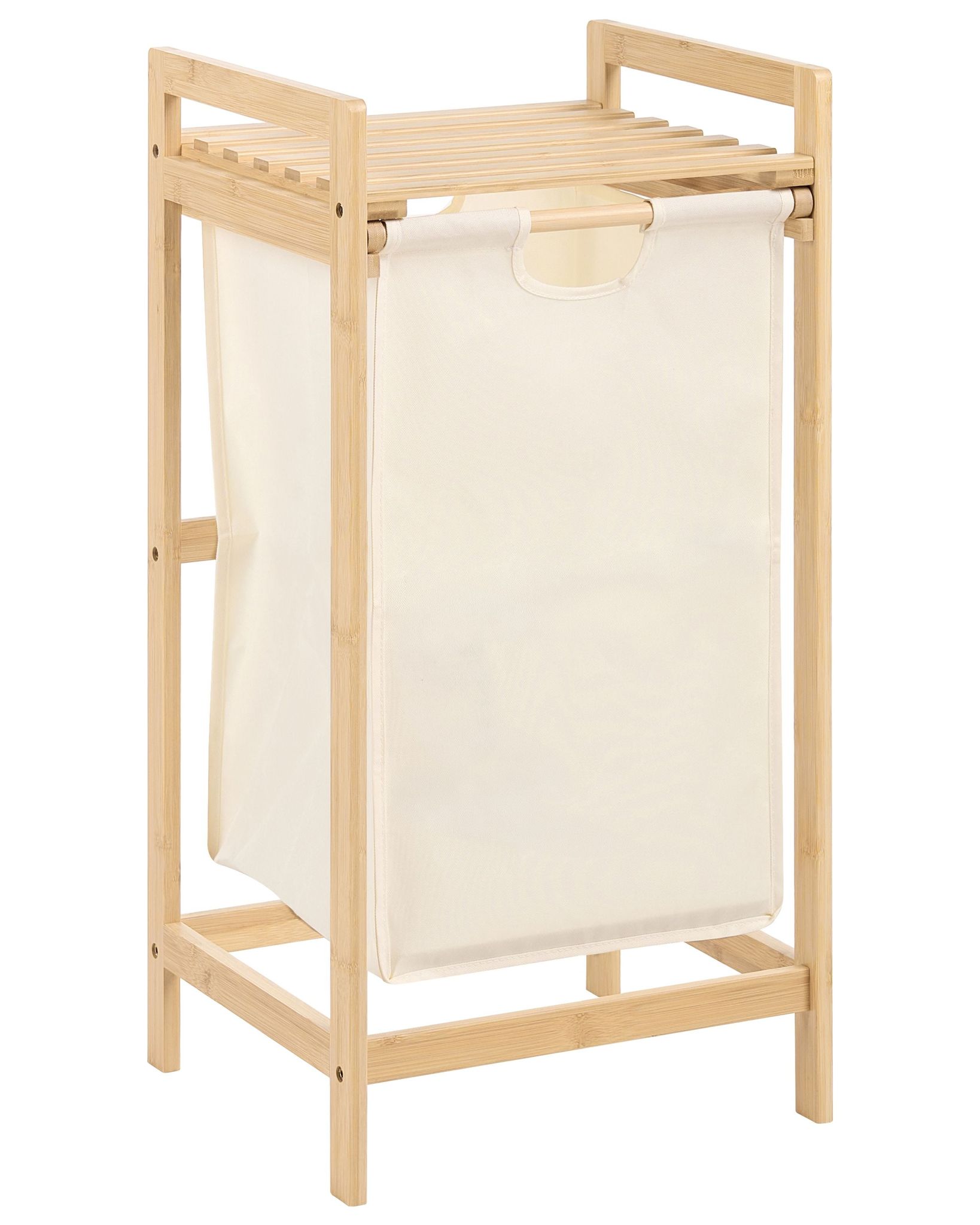Wäschekorb Torotal Bambus Hellbraun / Beige