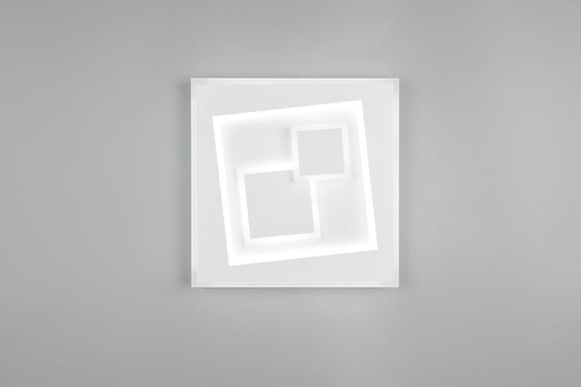 Reality LED Deckenleuchte Degas 34W weiß warmweiß-kaltweiß