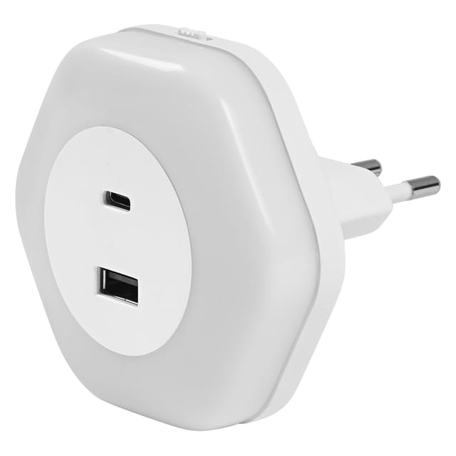 Osram Nachtlicht Lunetta Hexagon 15 W weiß