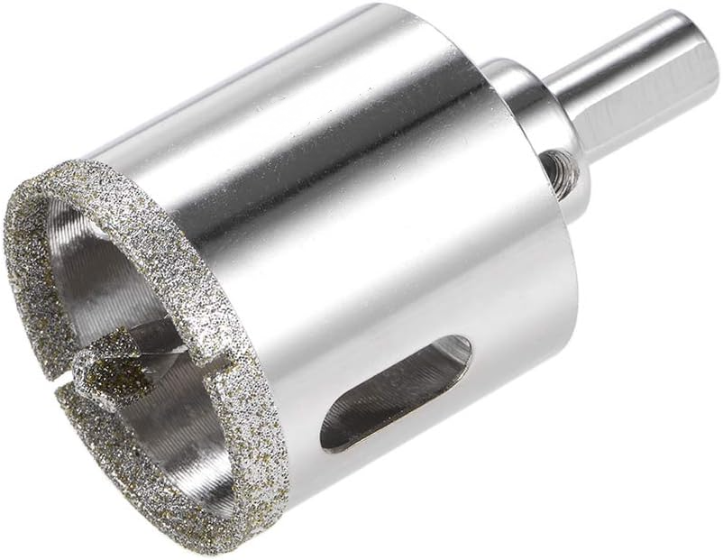 Diamantbohrer Mit Positionierbohrer, Lochsäge Für Glas – Schaftdurchmesser 10 Mm, Durchmesser 35 Mm, Bohrtiefe 36 Mm
