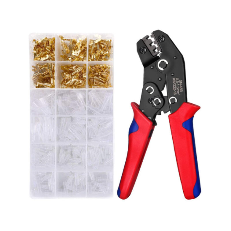Crimpzange, Aderendhülsen, Crimpzange, Kabelhandwerkzeugset, Klemmenclipset