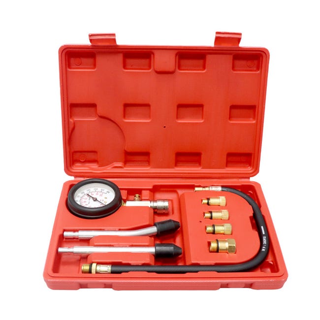 Kompressionsprüfer, Kompressor-kit Für Alle Kfz M10, M12, M14 Und M18 Motoren, 0–20 Bar Und 0–300 Psi