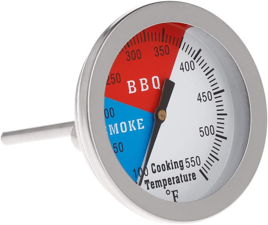 Grillthermometer – Lebensmittelthermometer – Für Holz- Und Holzkohlegrills – 100550℉