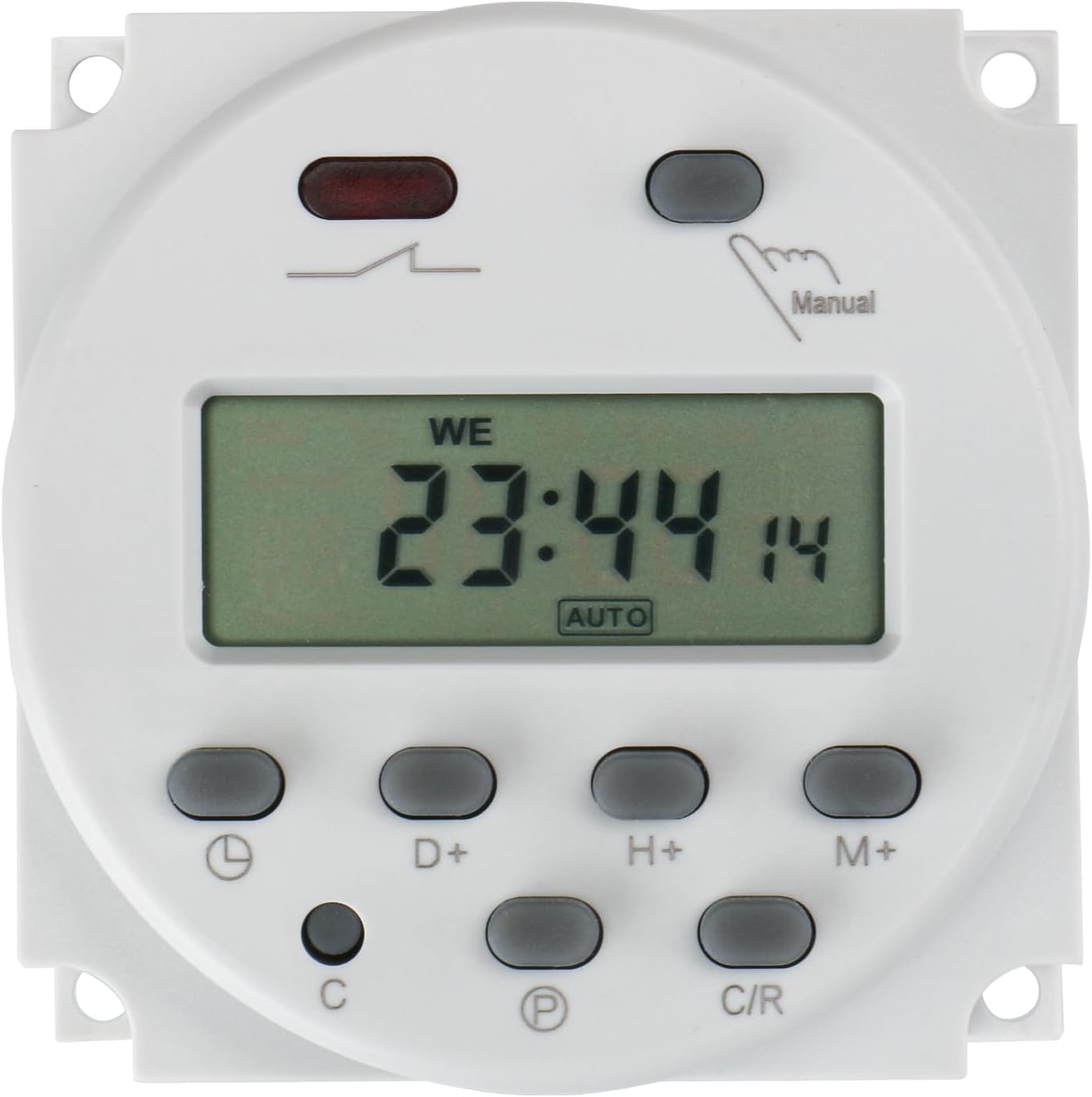 12v 16a Zeitschaltuhr, Programmierbarer Digitaler Lcd-zeitschalterhohe Qualität, Die Ideale Wahl Für Familien.