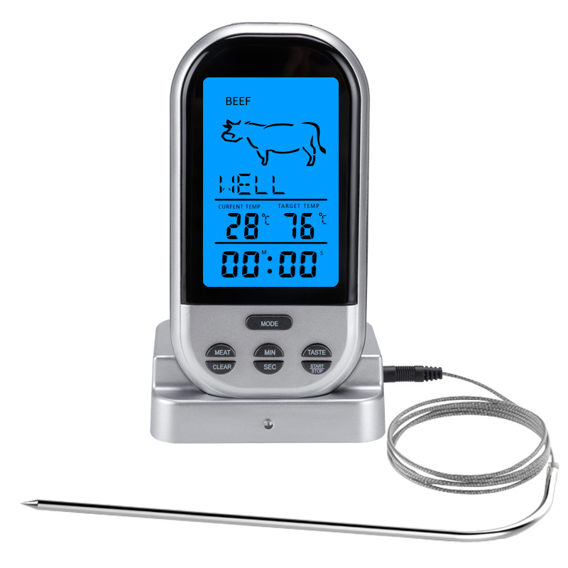 Fleischthermometer - Digitale Thermometer - Grillthermometerhohe Qualität, Die Ideale Wahl Für Familien.