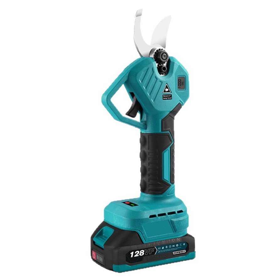 Elektrische Gartenschere Mit Digitalanzeige, 30 Mm, Dual-akku, 18 Vhohe Qualität, Die Ideale Wahl Für Familien.