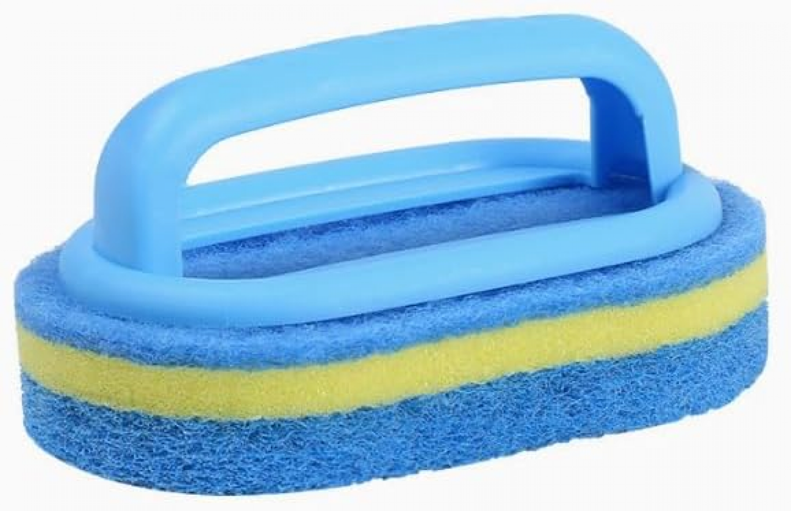 Kleiner Blauer Poolschwamm, Reinigungsschwammbürste, Zur Schmutzentfernunghohe Qualität, Die Ideale Wahl Für Familien.