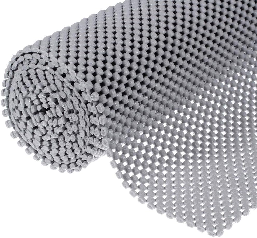 Mehrzweck-antirutschmatte – Pvc-antirutschmatte – Antirutschunterlage Für Teppiche – Grau – 50 X 600 Cm