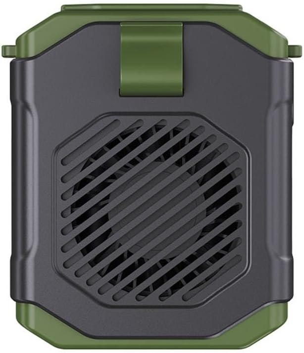 Tragbarer Mini-ventilator, 5 Geschwindigkeitsstufen, Usb-aufladbar (grün)hohe Qualität, Die Ideale Wahl Für Familien.