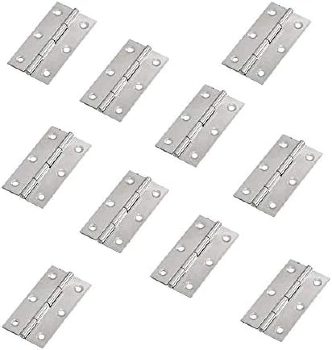 10 Türbänder Aus Edelstahl Für Möbel, 55 Mm X 34 Mmhohe Qualität, Die Ideale Wahl Für Familien.