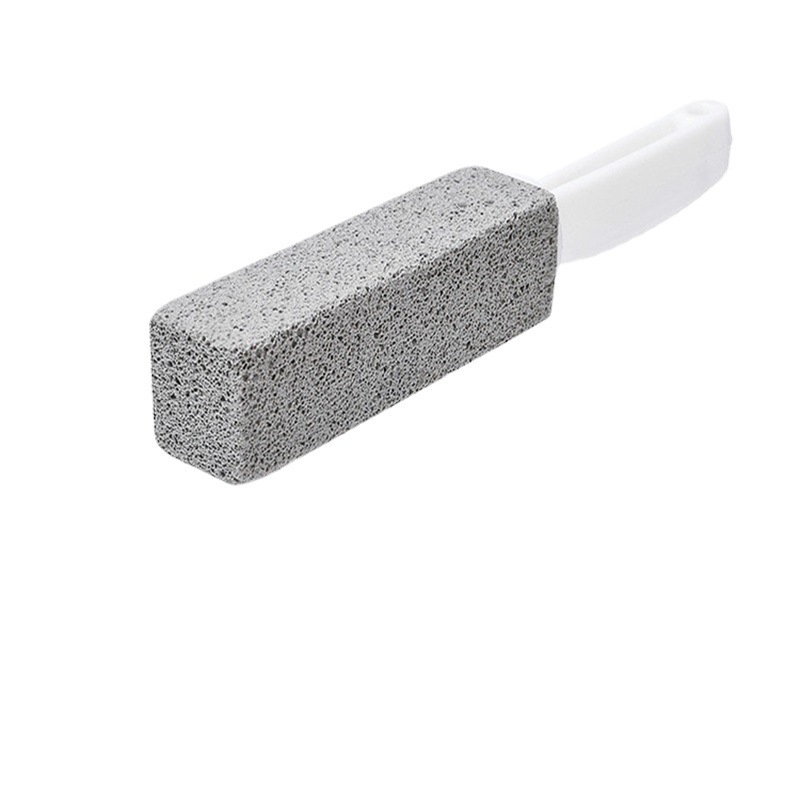 1 Bimsstein-reinigungsbürste, Bimsstein-reinigungsbürste Mit Griff, Toilettenreinigungsbürste, Entfernt Hartnäckige Flecken Und Kalkablagerungen.