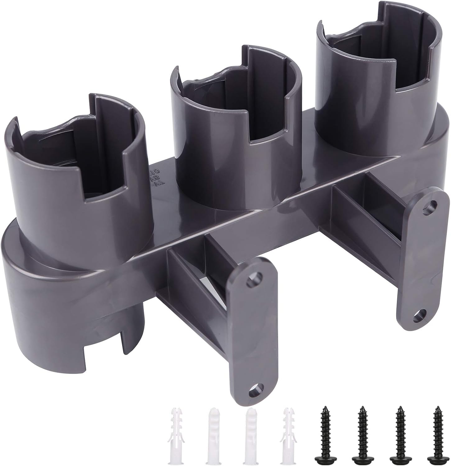 Dyson V10 V8 V7 Adapter-umrüstsatz, Wandhalterung Für Zubehör, Ersatz-wandhalterung Für Dyson Staubsauger (grau, Inklusive Teilekit)