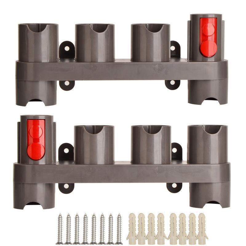 Zubehörhalter Für Dyson V7, V8, V10 Und V11 Staubsauger, Wandmontage, 2er-set, Grau.