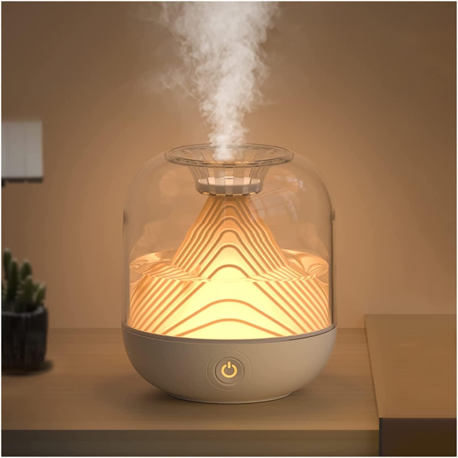 700-ml-luftbefeuchter Mit Top-fill-system, Ideal Für Schlafzimmer, Mini-ultraschall-usb-luftbefeuchter, Automatische Abschaltung, Mit Nachtlichtfunktion, Leiser Betrieb, Geeignet Für