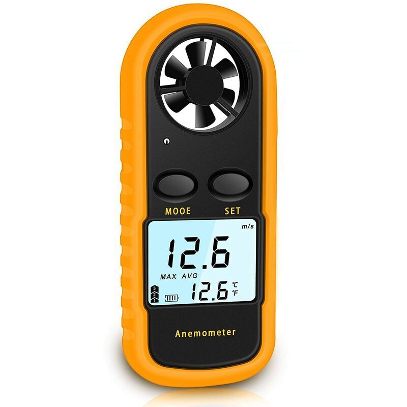 Tragbares Anemometer, Hochpräzises Digitales Anemometer, Handanemometerhohe Qualität, Die Ideale Wahl Für Familien.