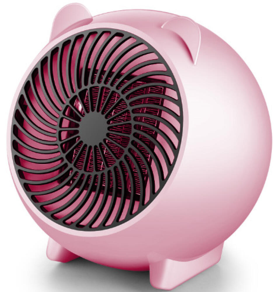 Rosa Heizlüfter, 500 W, Raumheizgerät, Sparsames Raumheizgerät Für Zuhause Und Büro, Heizt In 5 Sekunden Auf, Kleines Elektrisches Heizgerät