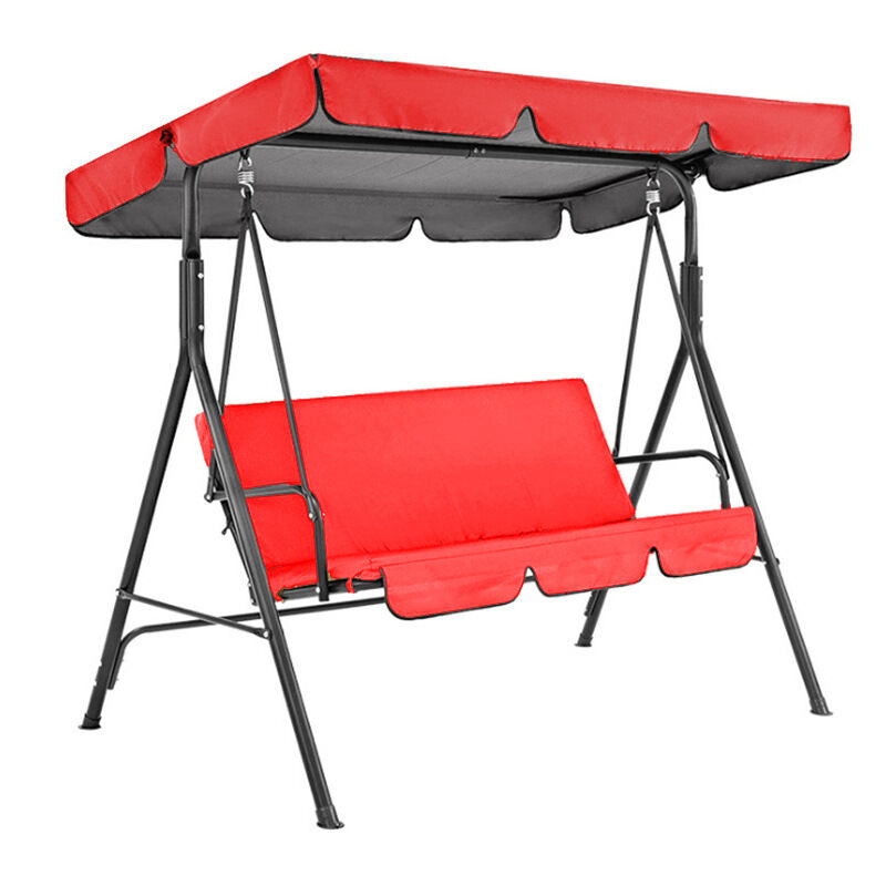 Ersatzdach Für Gartenschaukel Red-210d, Ersatzdach Für Außenschaukel (höhe 142×120×18cm + Sitzfläche 150×50×10cm)