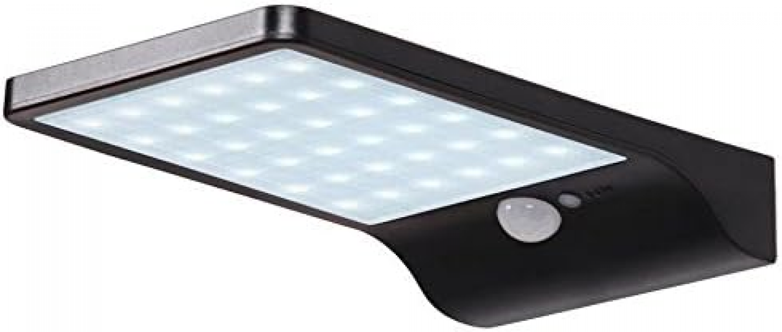 Solar-außenleuchte, Gartenleuchte, Led-wandleuchte, 48 Leds, Schwarzhohe Qualität, Die Ideale Wahl Für Familien.