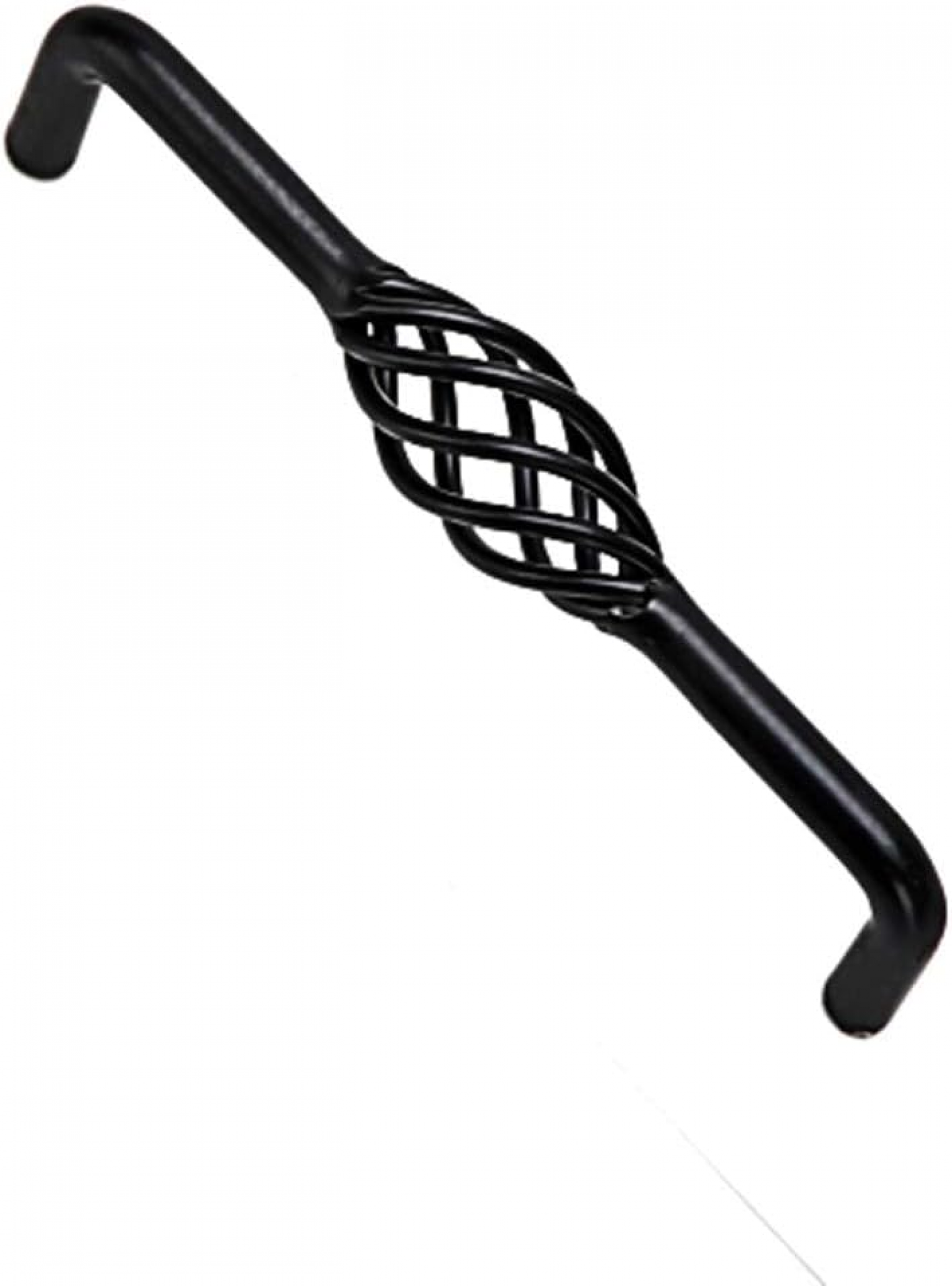 Gedrehter Möbelgriff Für Vogelkäfig, 160 Mm Mittenabstand (schwarz)hohe Qualität, Die Ideale Wahl Für Familien.