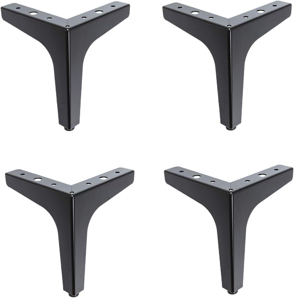 Moderne Möbelfüße, Ersatz-möbelfüße, 10 Cm Hoch, 4er-set (schwarz)hohe Qualität, Die Ideale Wahl Für Familien.