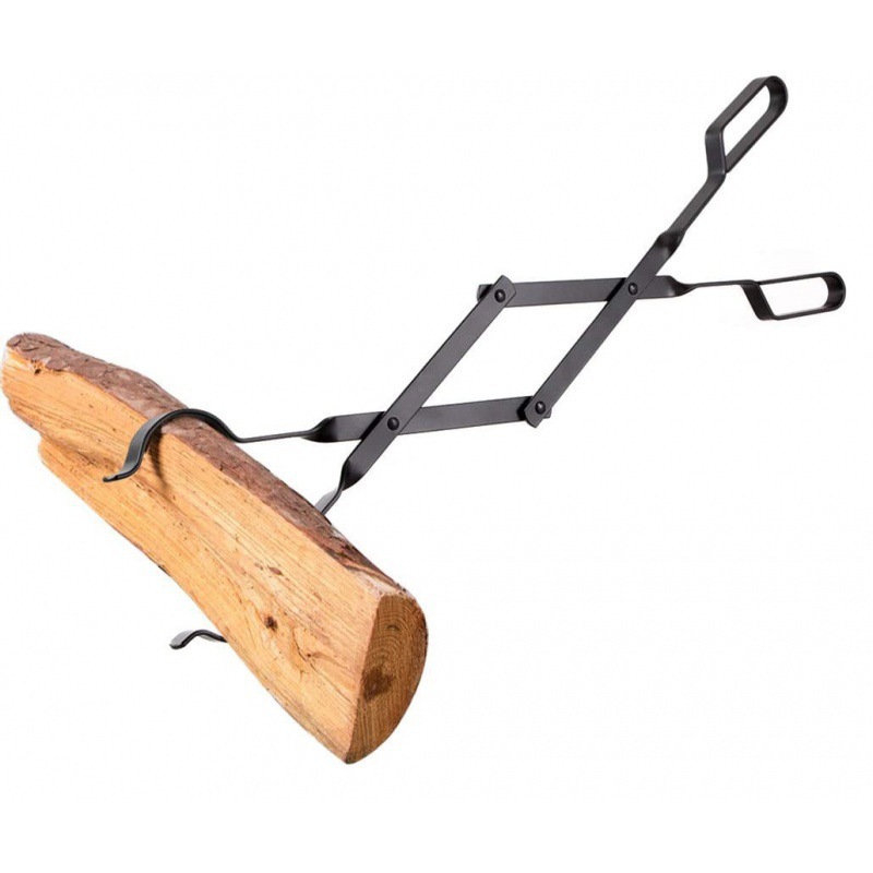 Kaminzange, Holzzange, Kaminzubehör Für Campingkamine, Kamine Im Innenbereich Und Öfen Im Freien, 66 Cm