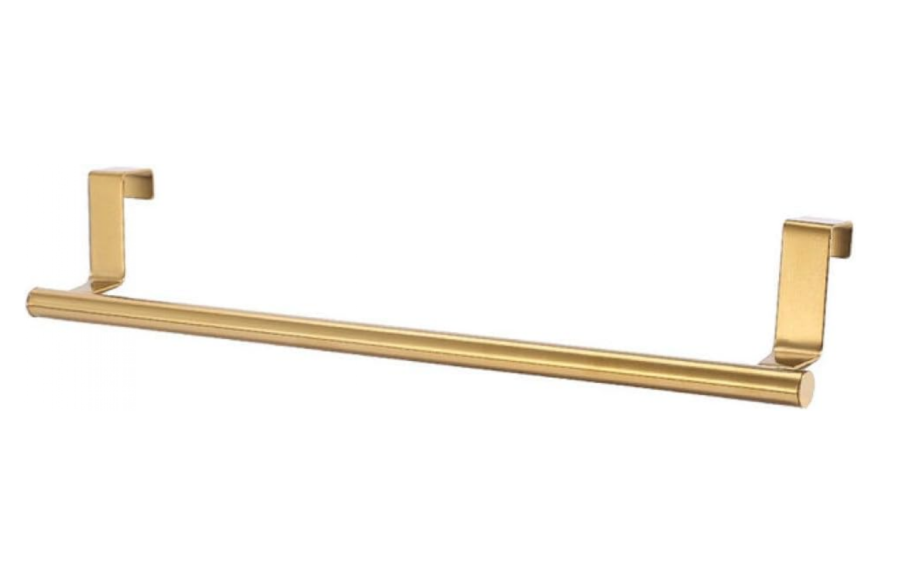 Hängender Küchenhandtuchhalter Aus Edelstahl, Kein Bohren Erforderlich, 36 Cm Lang (gold)