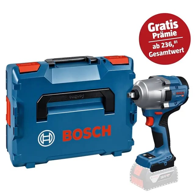 Bosch Akku-Drehschlagschrauber GDS 18V-780 ohne Akku und Ladegerät in L-BOXX