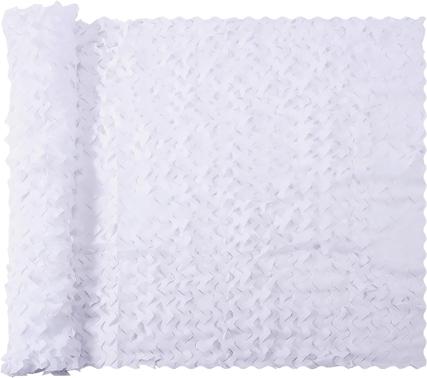 Tarnnetz, Tarnplane, 3 X 3 M, Geeignet Für Tarnung, Jagd, Gartendekoration, Sonnenschirm (weiß)