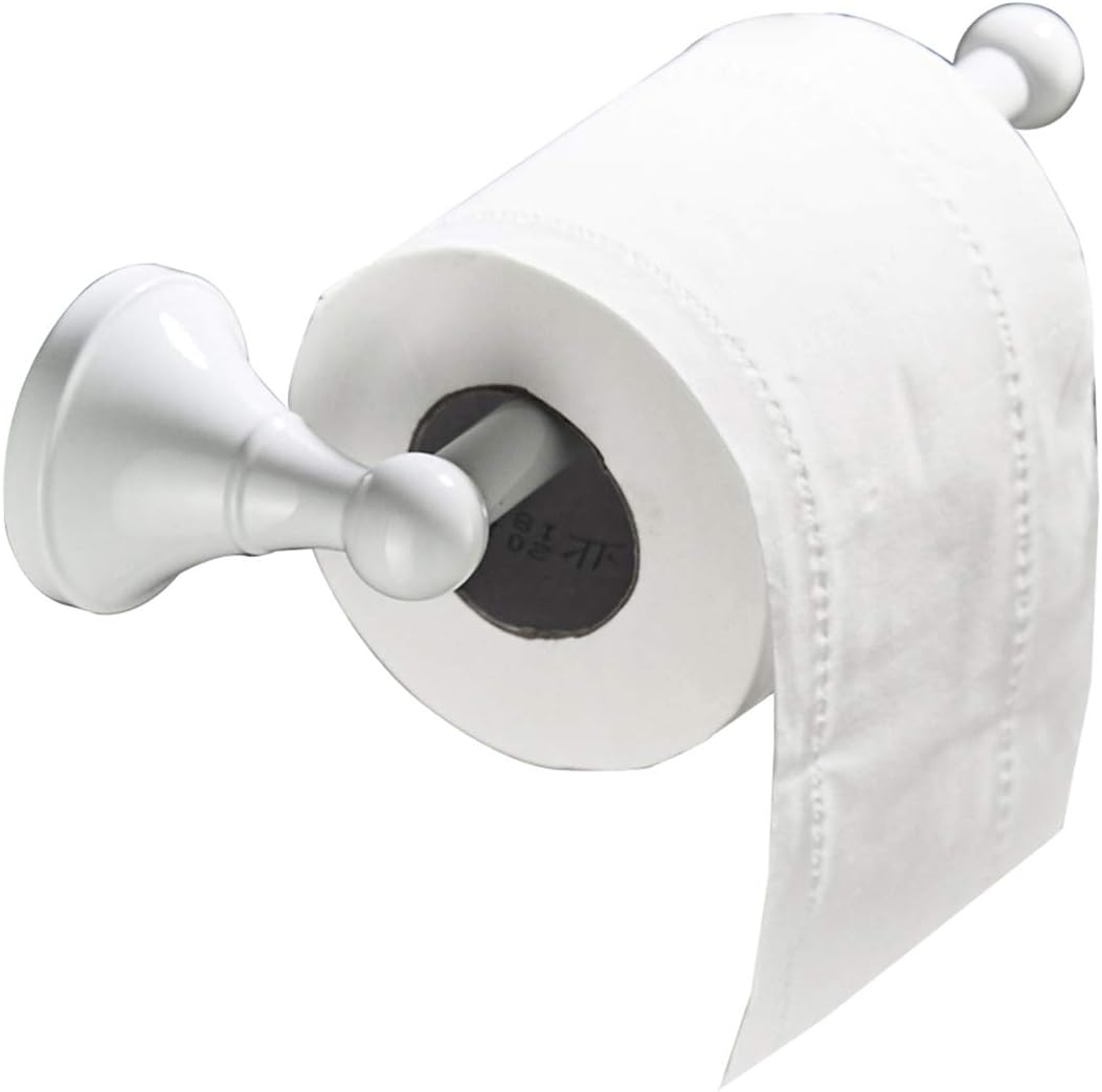 Toilettenpapierhalter, Wandmontage, Messing, 20 Cm / 7,87 Zoll, Weißhohe Qualität, Die Ideale Wahl Für Familien.