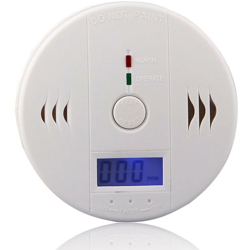 Batteriebetriebener Kohlenmonoxid-alarm (1 Stück)hohe Qualität, Die Ideale Wahl Für Familien.