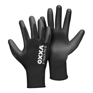 OXXA Handschuh X-Touch-PU-B Gr. 8 12 Stk
