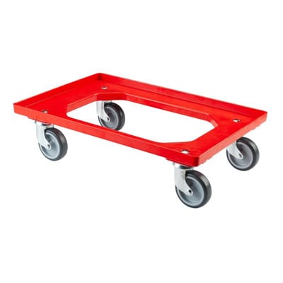 BS Rollen Transportroller rot