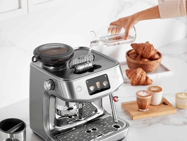 Espressomaschine mit Edelstahlmühle - Oracle Jet - SES985BSS4EEU1 - Sage
