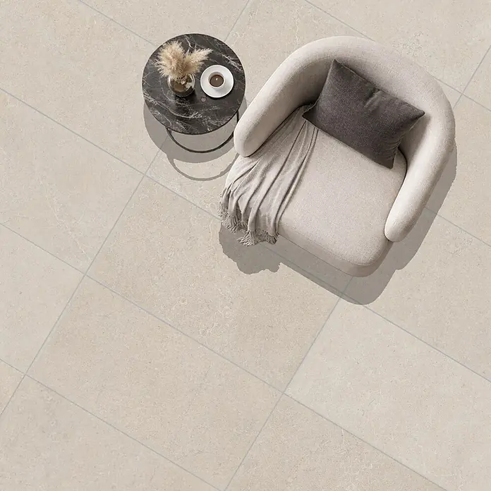 RAK Ceramics Feinsteinzeugfliese Valdi (60 x 120 cm, White, Matt)