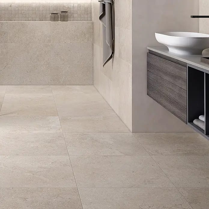 RAK Ceramics Feinsteinzeugfliese Valdi (60 x 60 cm, White, Matt)