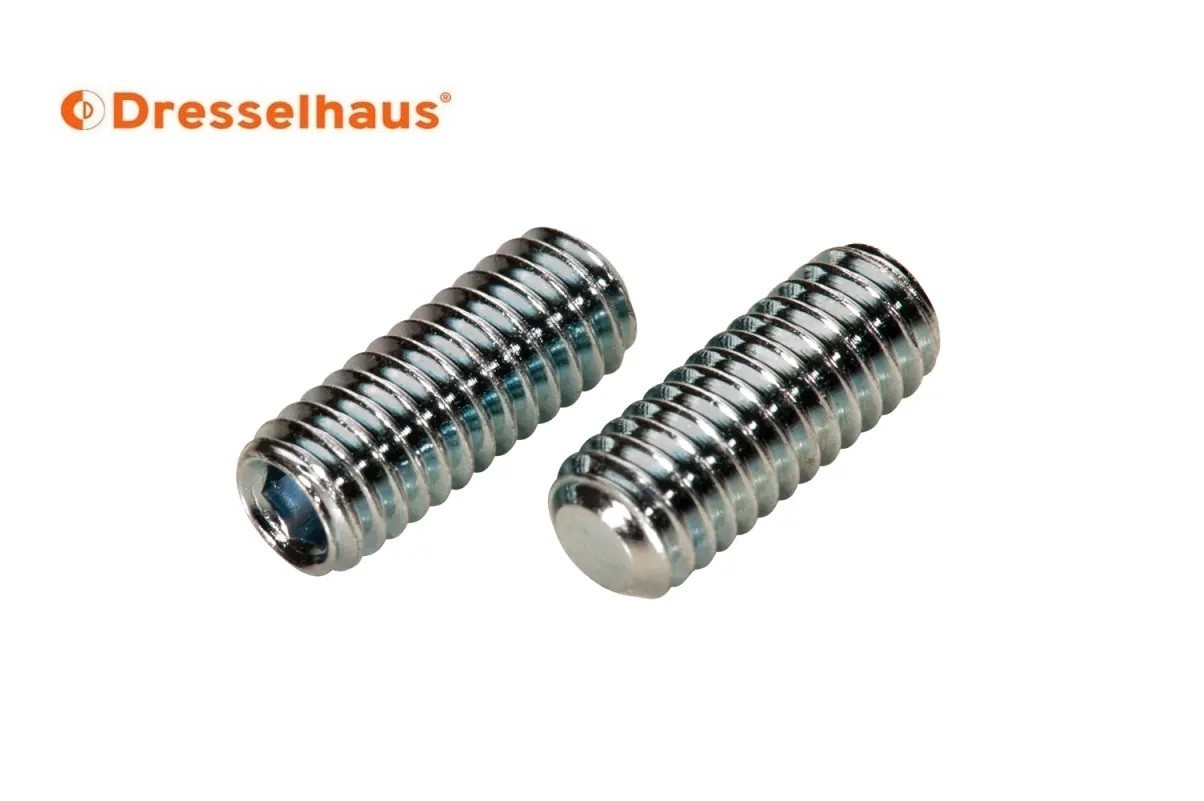 DIN 913 Gewindestifte Madenschrauben Kegelkuppe verzinkt M3 M4 M5 M6 M8