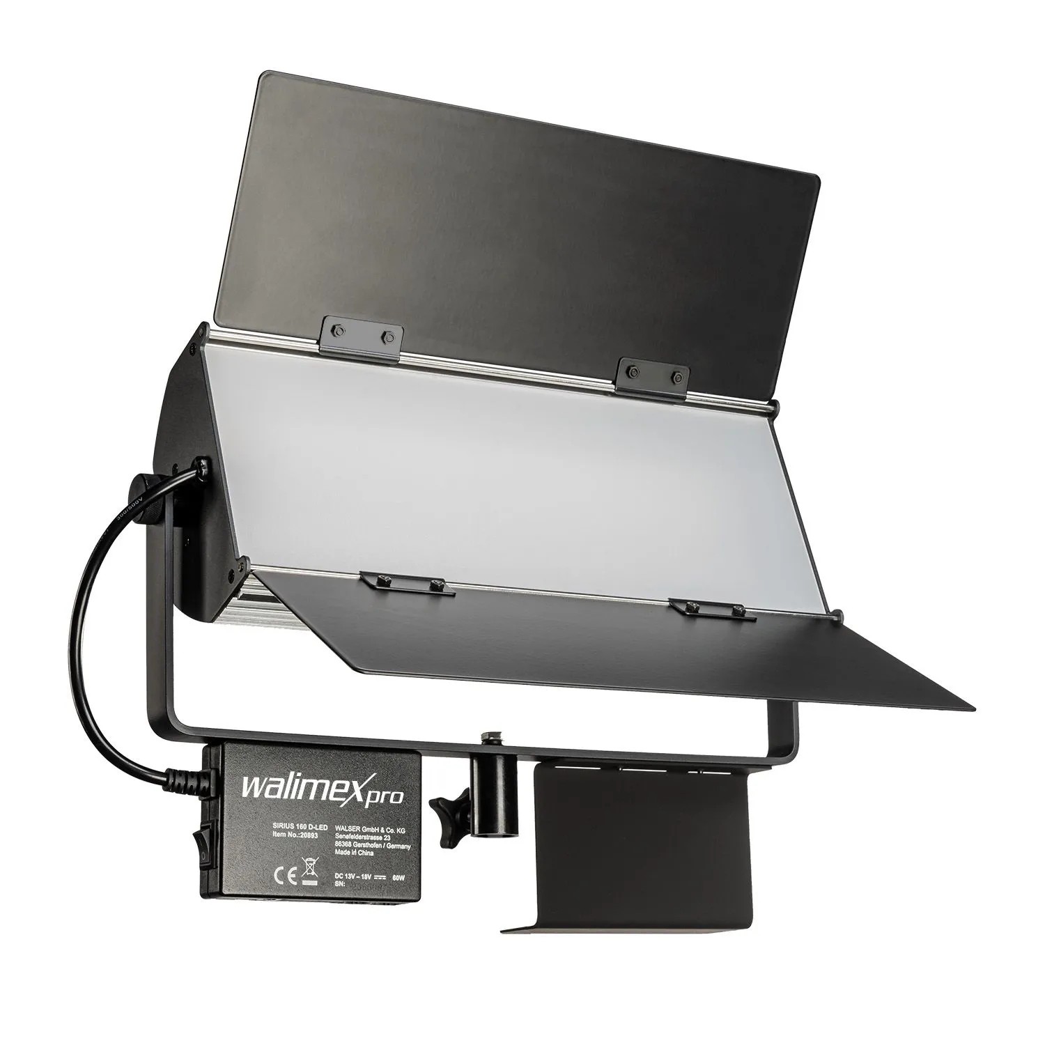 Walimex Pro Led Sirius 160 Daylight Flächenleuchte 65W Videoleuchte Studioleuchte