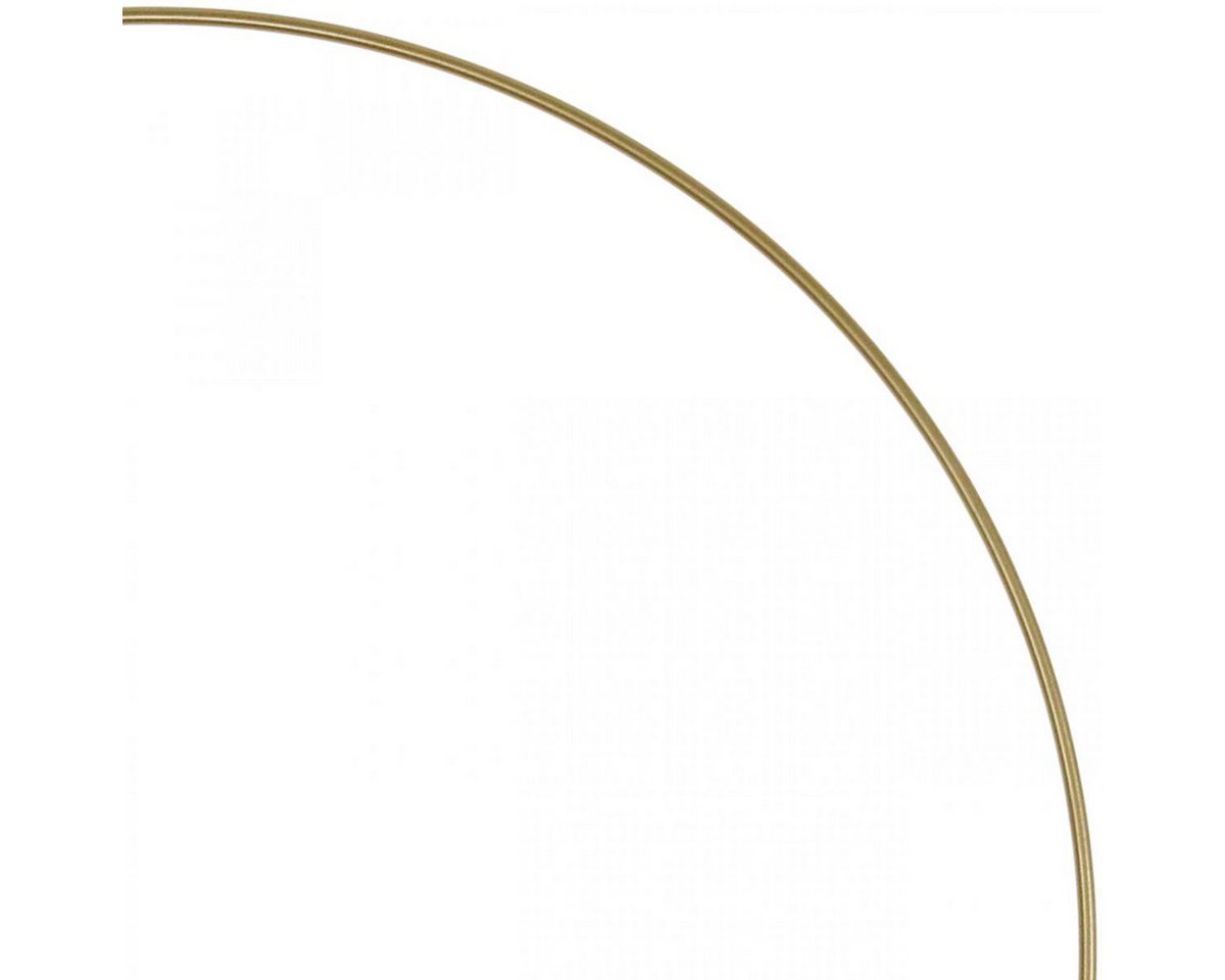 Florists Products Gartenfigur Metallring Deko Gold Scandi Ring DIY Ø 25,5cm 6 Stk, 6 Stück Bild 3