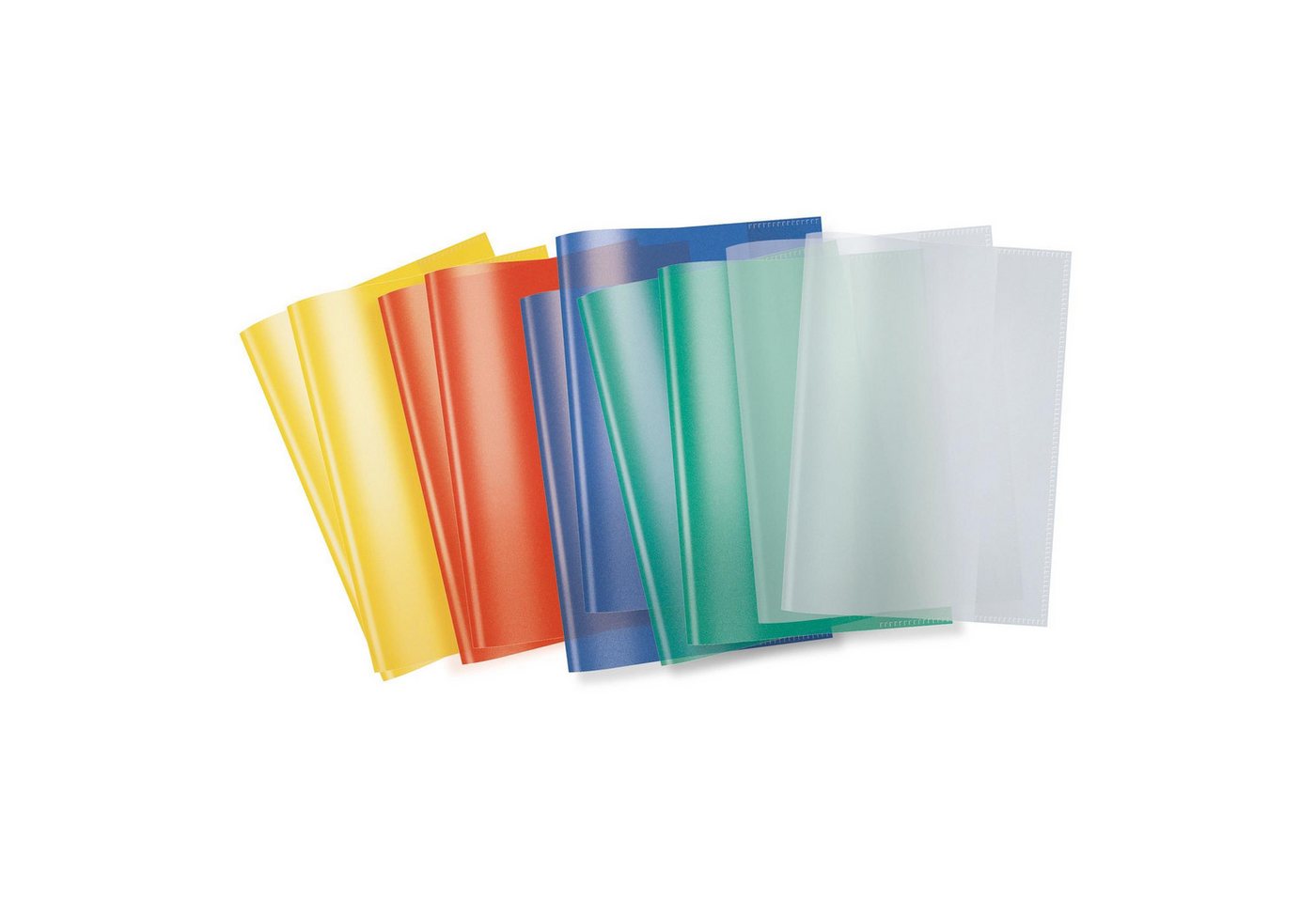 HERMA Schulheft Herma Heftschoner PP transparent A5 10er-Sortierung Bild 2