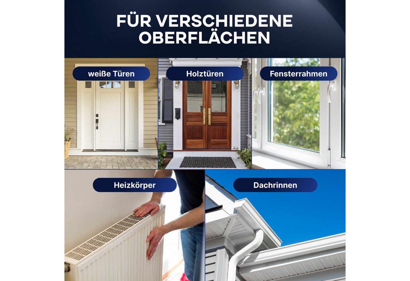 plid Feuchtraumfarbe Premium Anlauger Zinkreiniger Entfetter Kraftreiniger Aktivreiniger, Schnelltrocknend
