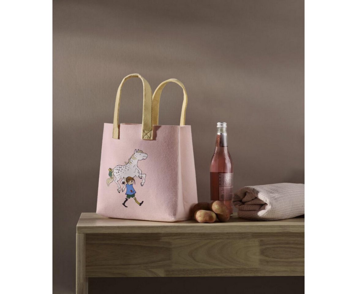 Muurla Kinderregal Tasche Pippi Langstrumpf Pippi And The Horse (25x25 cm) Bild 2