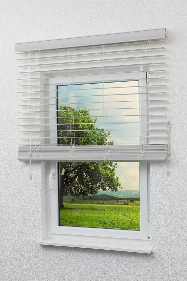 LYSEL® Jalousie Holzoptik 50mm, HxB 130x60cm Bild 4
